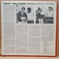 ANDY WILLIAMS - UNDER PARIS SKIES (1960) - LP 2.EL PLAK