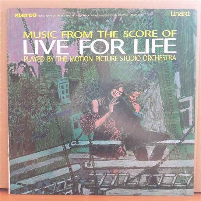 MUSIC FROM THE SCORE OF LIVE FOR LIFE PLAYED BY THE MOTION STUDIO ORCHESTRA - LP 2.EL PLAK