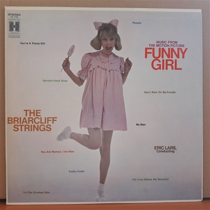 FUNNY GIRL - THE BRIARCLIFF STRINGS - LP 2.EL PLAK