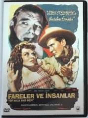 FARELER VE İNSANLAR - OF MICE AND MEN (1939) - BURGESS MEREDITH - DVD 2.EL (JOHN STEINBECK)