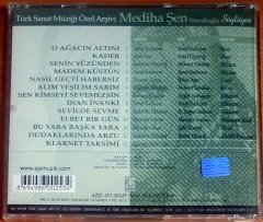 MEDİHA ŞEN SANCAKOĞLU SÖYLÜYOR 1 / TÜRK SANAT MÜZİĞİ ÖZEL ARŞİVİ (2001) - CD 2.EL
