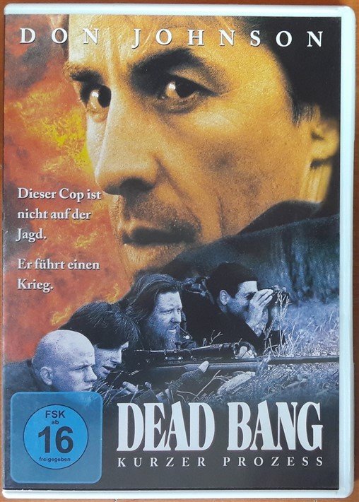 DEAD BANG - DON JOHNSON - DVD 2.EL TR ALTYAZI YOKTUR