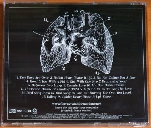 FLORENCE + THE MACHINE - LUNGS (2009) - CD MADE IN JAPAN 2.EL