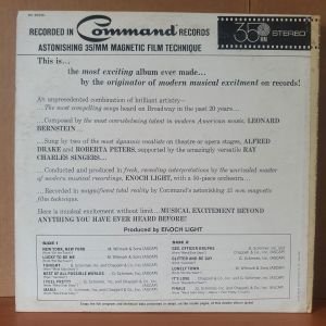 ALFRED DRAKE AND ROBERTA PETERS WITH THE RAY CHARLES SINGERS AND ENOCH LIGHT AND HIS ORCHESTRA - SING THE POPULAR MUSIC OF LEONARD BERNSTEIN (1963) - LP 2.EL PLAK