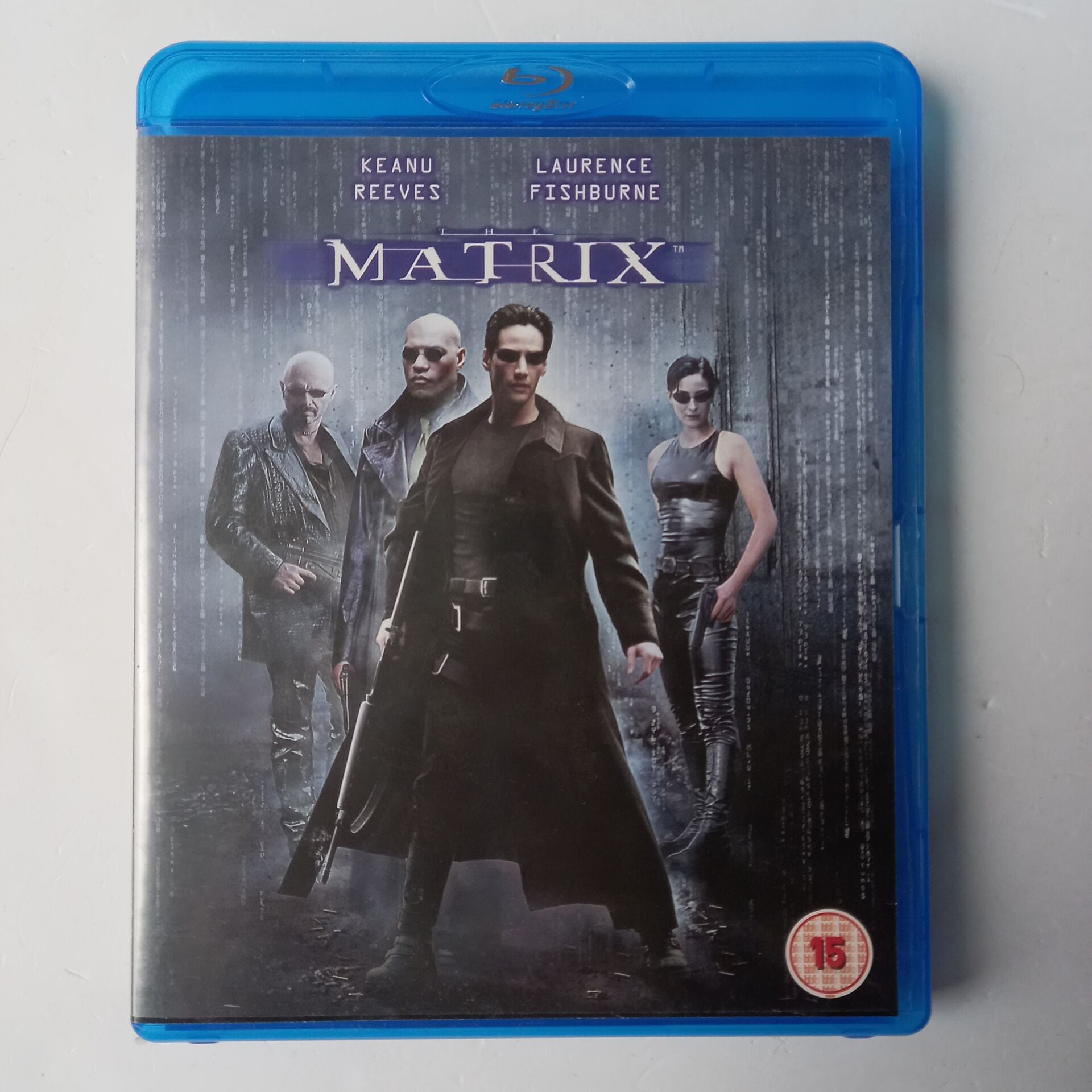 MATRIX - KEANU REEVES - LAURENCE FISHBURNE -  BLU-RAY 2.EL