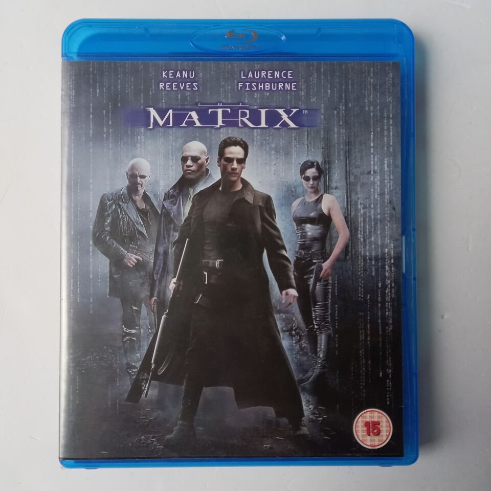 MATRIX - KEANU REEVES - LAURENCE FISHBURNE -  BLU-RAY 2.EL