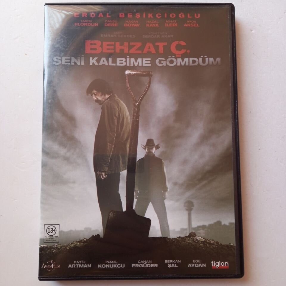 BEHZAT Ç. SENİ KALBİME GÖMDÜM - ERDAL BEŞİKÇİOĞLU, CANSU DERE, HAKAN BOYAV - DVD 2.EL