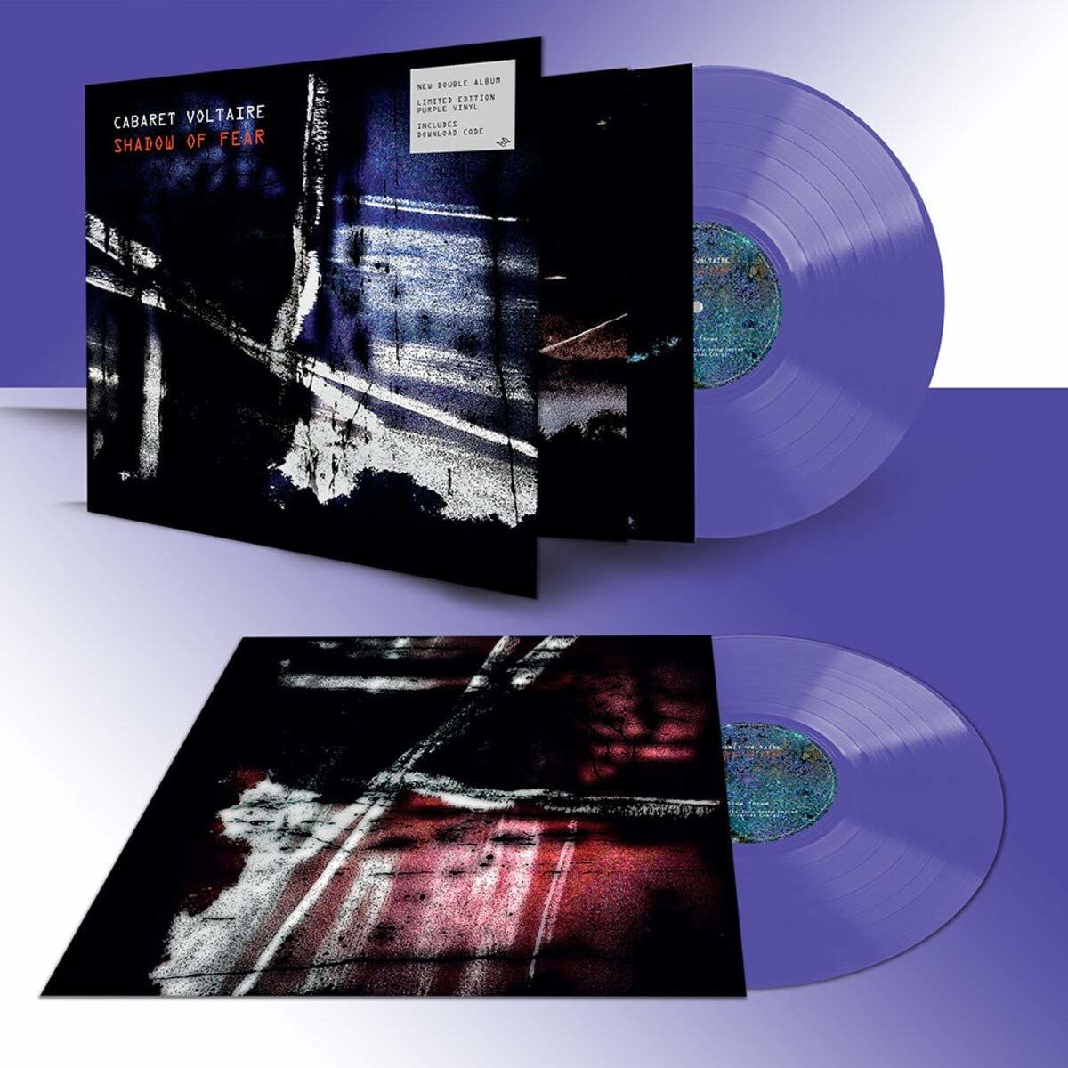 CABARET VOLTAIRE - SHADOW OF FEAR (2020) - 2LP 2020 PURPLE COLOURED EDITION SIFIR PLAK