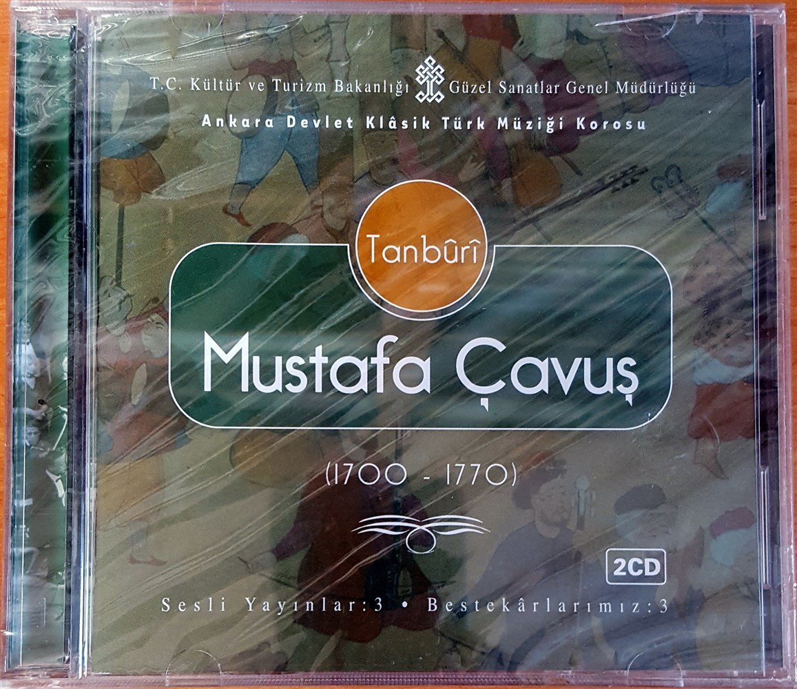 TANBURİ MUSTAFA ÇAVUŞ (1700-1770) - ANKARA DEVLET KLASİK TÜRK MÜZİĞİ KOROSU 2CD SIFIR