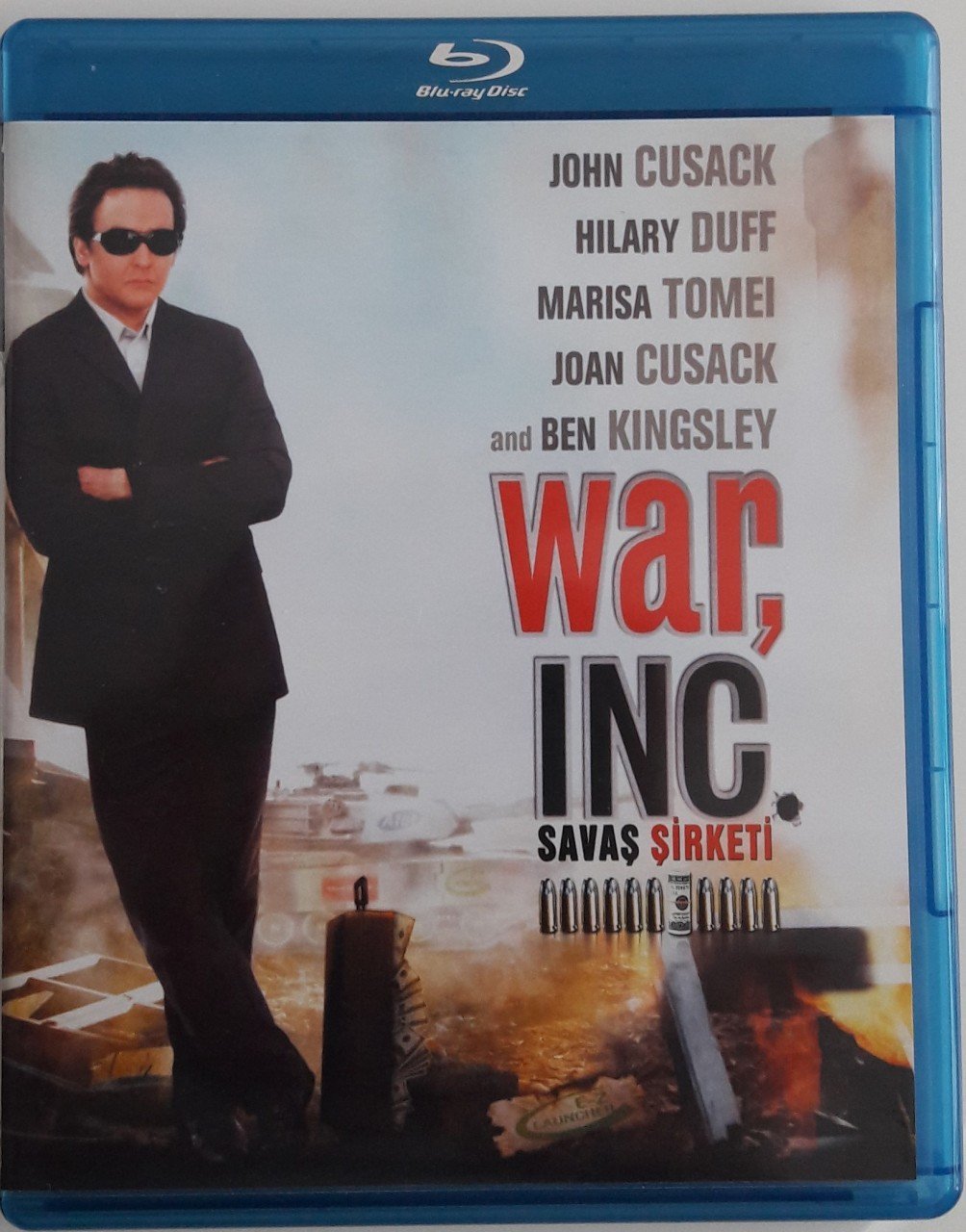 WAR, INC. - SAVAŞ ŞİRKETİ - JOHN CUSACK - HILARY DUFF - MARISA TOMEI - BLU-RAY 2.EL
