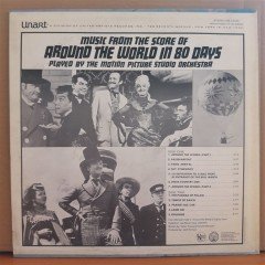 MUSIC FROM THE SCORE OF AROUND THE WORLD IN 80 DAYS PLAYED BY THE MOTION STUDIO ORCHESTRA - LP 2.EL PLAK