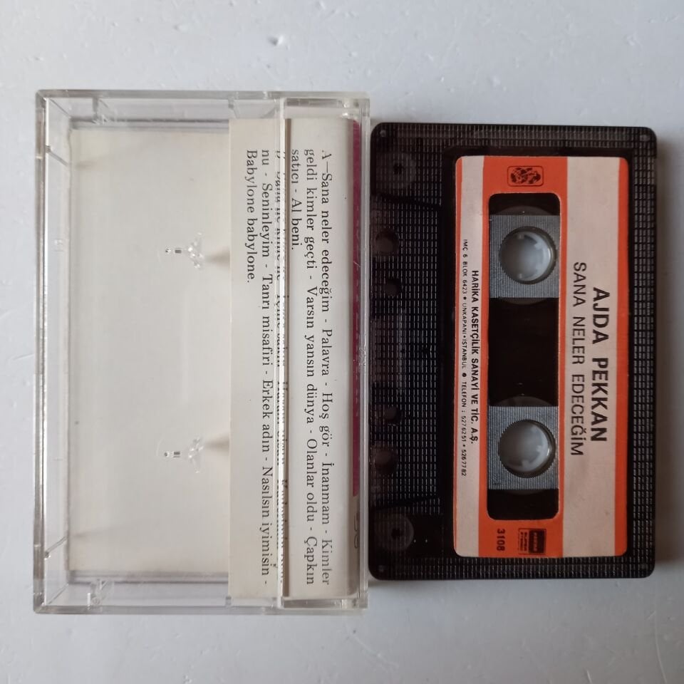 AJDA PEKKAN - SANA NELER EDECEĞİM (1987) - KASET 2.EL