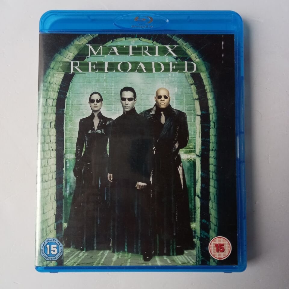 MATRIX RELOADED - KEANU REEVES - LAURENCE FISHBURNE -  BLU-RAY 2.EL