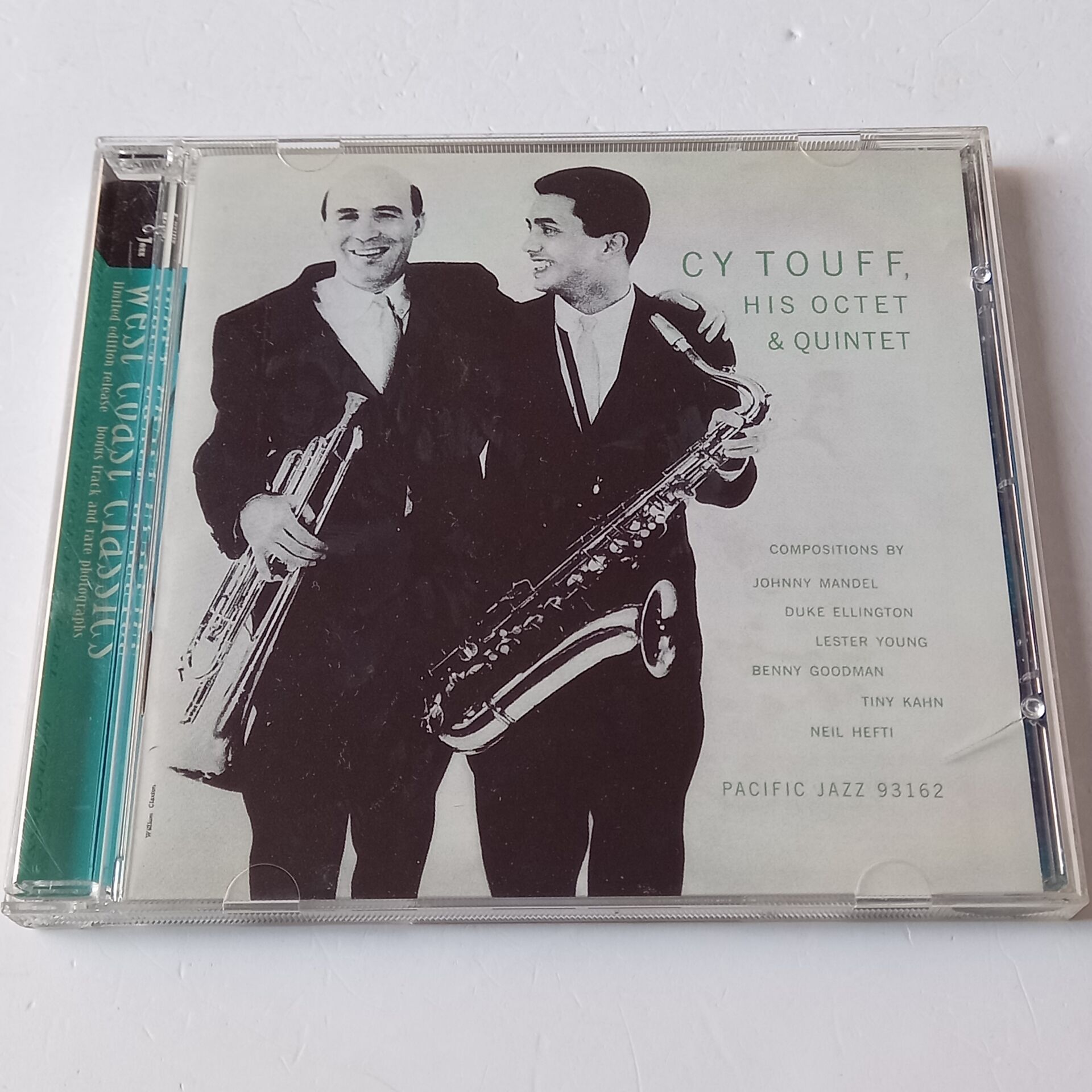 CY TOUFF – HIS OCTET & QUINTET (1956) - CD REISSUE 1998 2.EL