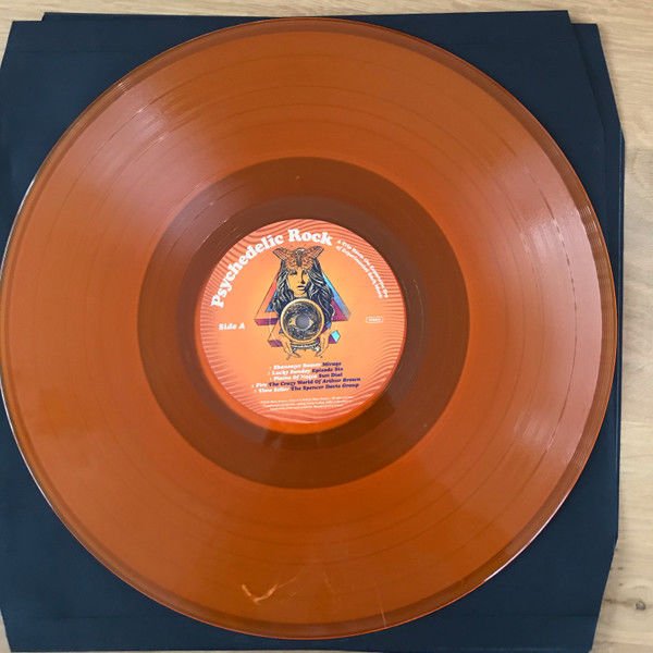 PSYCHEDELIC ROCK - A Trip Down The Expansive Era Of Experimental Rock Music VARIOUS ARTISTS (2021) - 2LP COMPILATION BLUE & ORANGE COLOURED EDITION SIFIR PLAK