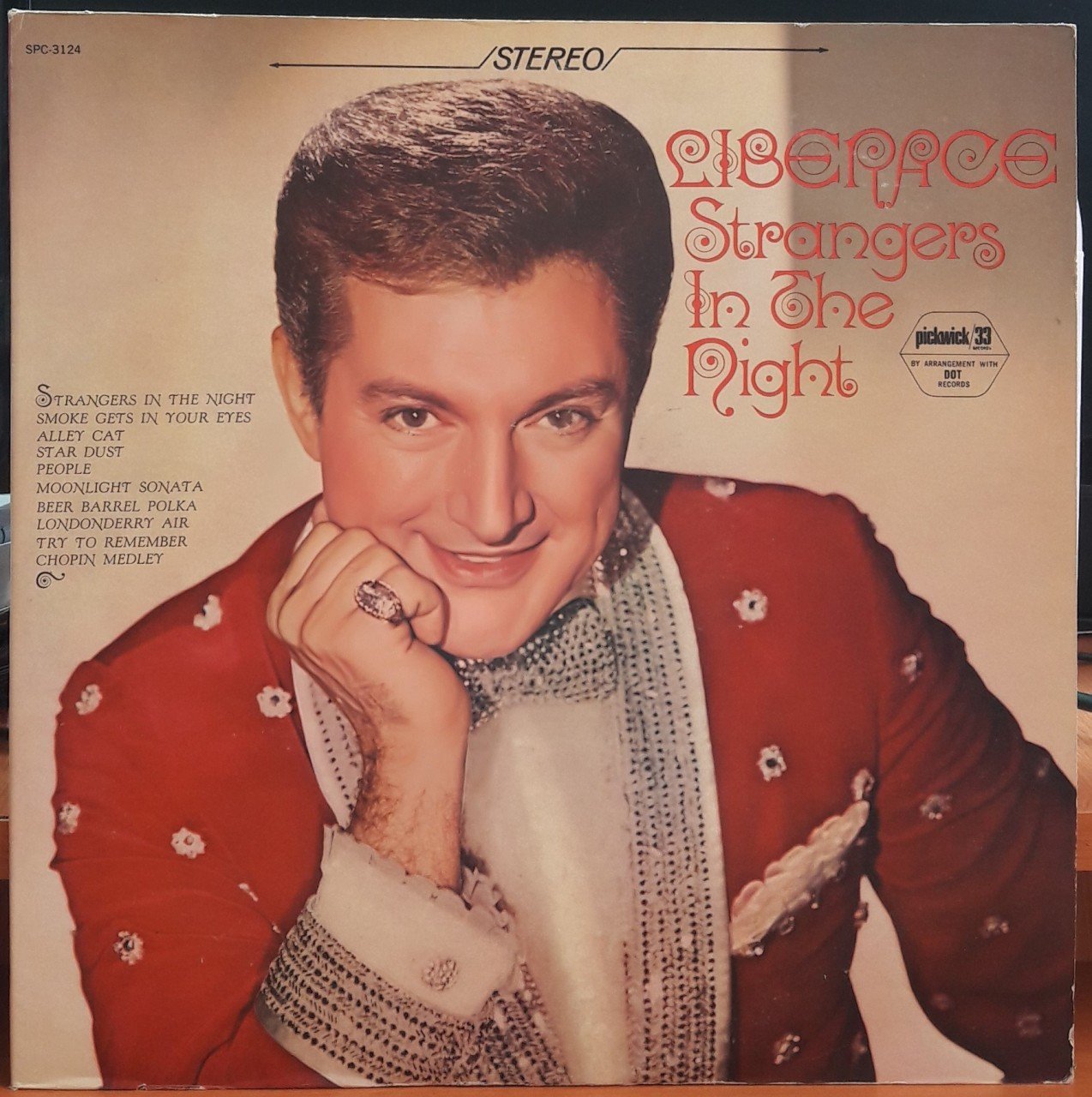 LIBERACE - STRANGERS IN THE NIGHT - PLAK 2.EL