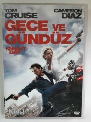 GECE VE GÜNDÜZ - KNIGHT AND DAY - TOM CRUISE - CAMERON DIAZ - JAMES MANGOLD - DVD 2.EL