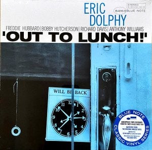 ERIC DOLPHY - OUT TO LUNCH (1964) - LP BLUE NOTE CLASSIC VINYL SERIES 180GR 2021 EDITION SIFIR PLAK