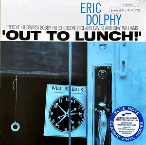 ERIC DOLPHY - OUT TO LUNCH (1964) - LP BLUE NOTE CLASSIC VINYL SERIES 180GR 2021 EDITION SIFIR PLAK