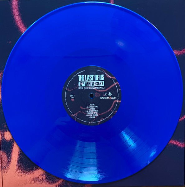 THE LAST OF US - GAME SOUNTRACK 10TH ANNIVERSARY / GUSTAVO SANTAOLALLA - 4LP 2024 RED & BLUE COLOURED EDITION SIFIR PLAK