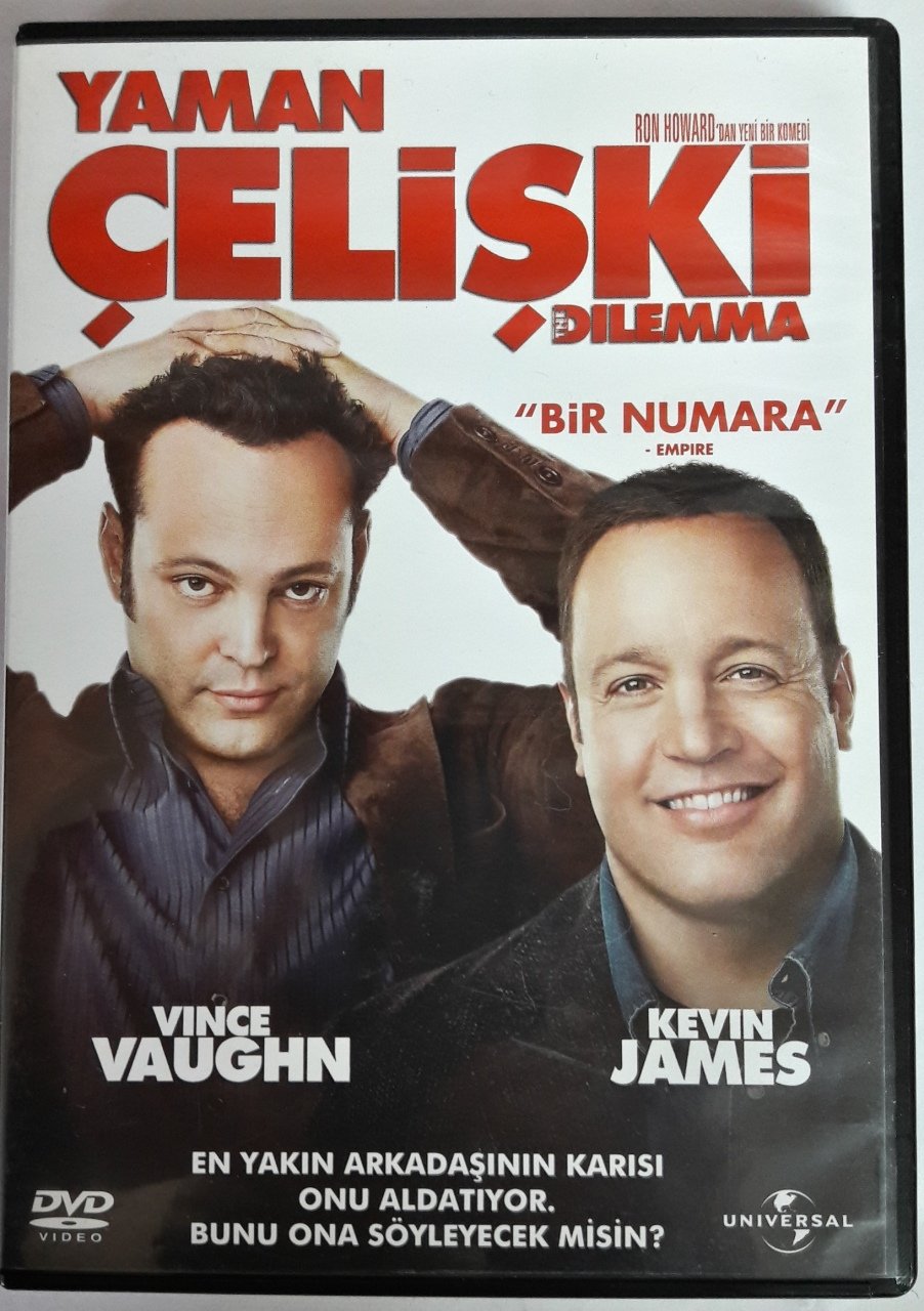 YAMAN ÇELİŞKİ - THE DILEMMA - KEVIN JAMES - DVD 2.EL