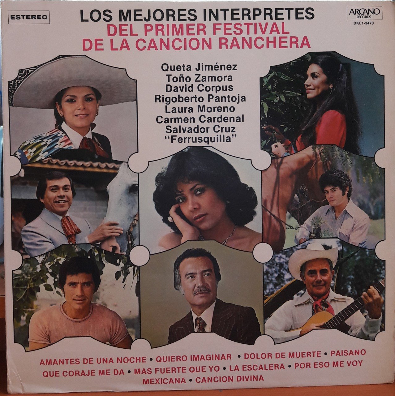LOS MEJORES INTERPRETES DEL PRIMER FESTIVAL DE LA CANCION RANCHERA (1979) - PLAK 2.EL