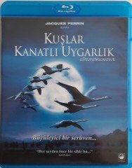 KUŞLAR KANATLI UYGARLIK - LE PEUPLE MIGRATEUR - JACQUES CLUZAUD - MICHEL DEBATS - BLU-RAY 2.EL