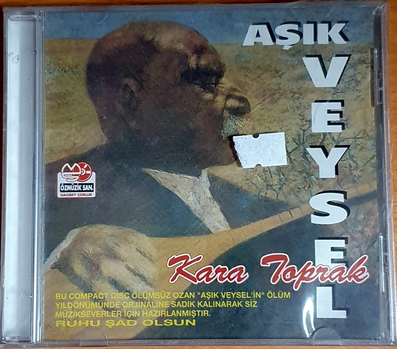 AŞIK VEYSEL - KARA TOPRAK - CD SIFIR
