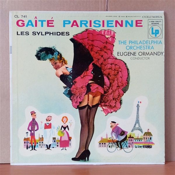 GAITE PARISIENNE - LES SYLPHIDES / THE PHILADELPHIA ORCHESTRA, EUGENE ORMANDY (1955) - LP 2. EL PLAK