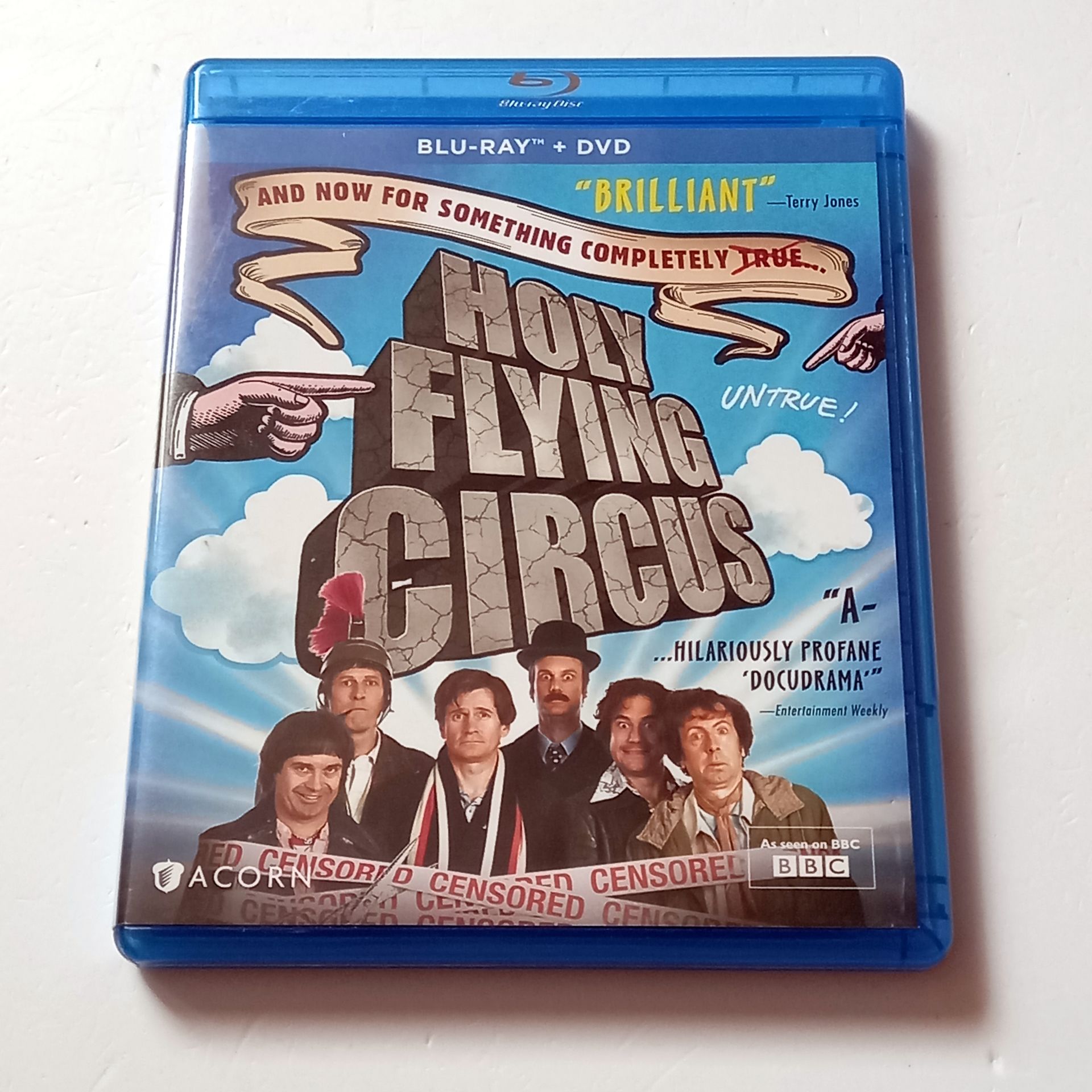 HOLY FLYING CIRCUS - DARREN BOYD, CHARLES EDWARDS, TOM FISHER - YÖN.: OWEN HARRIS - BLU-RAY + DVD REGION A 2.EL TR ALTYAZI YOKTUR