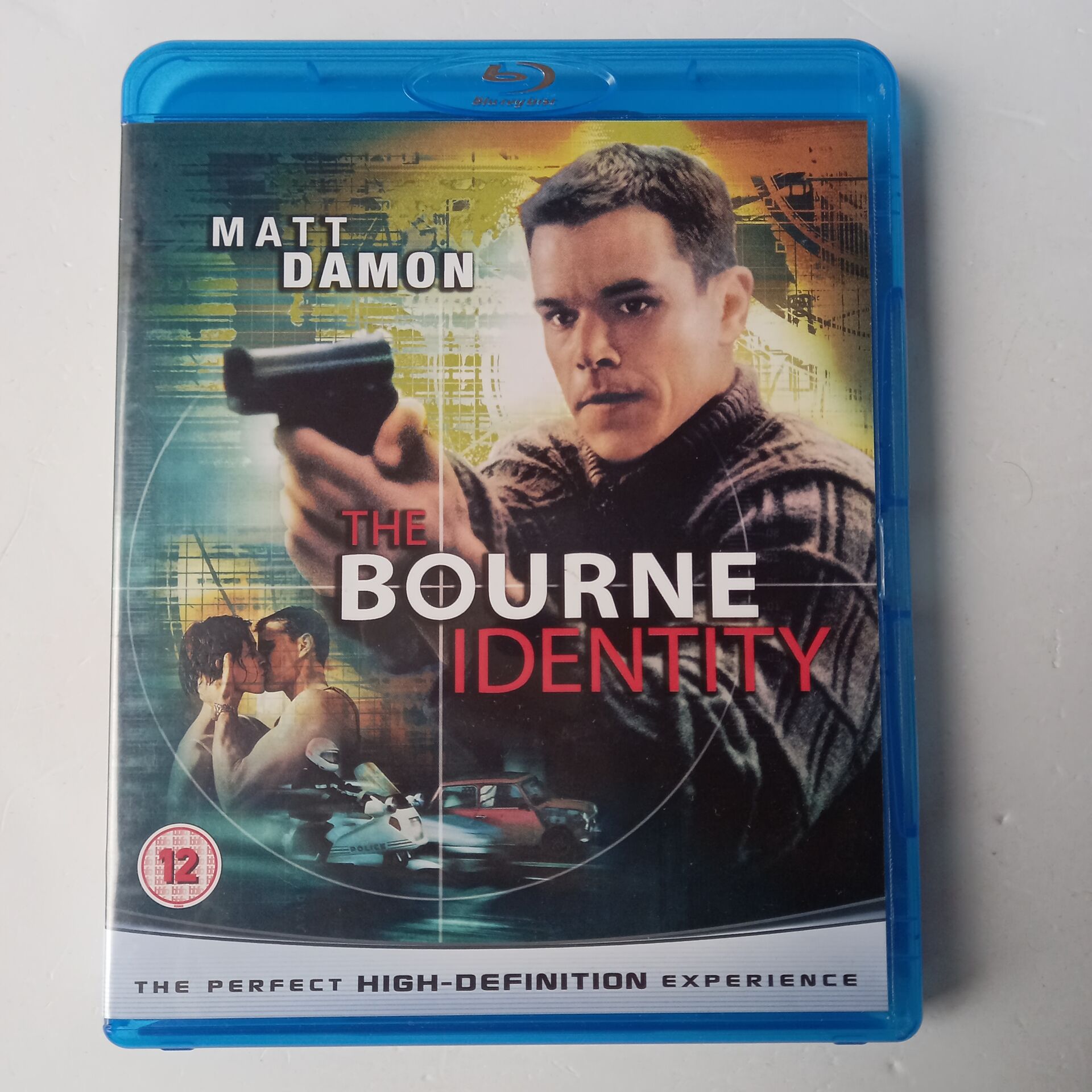 THE BOURNE IDENTITY - MATT DAMON -  BLU-RAY 2.EL