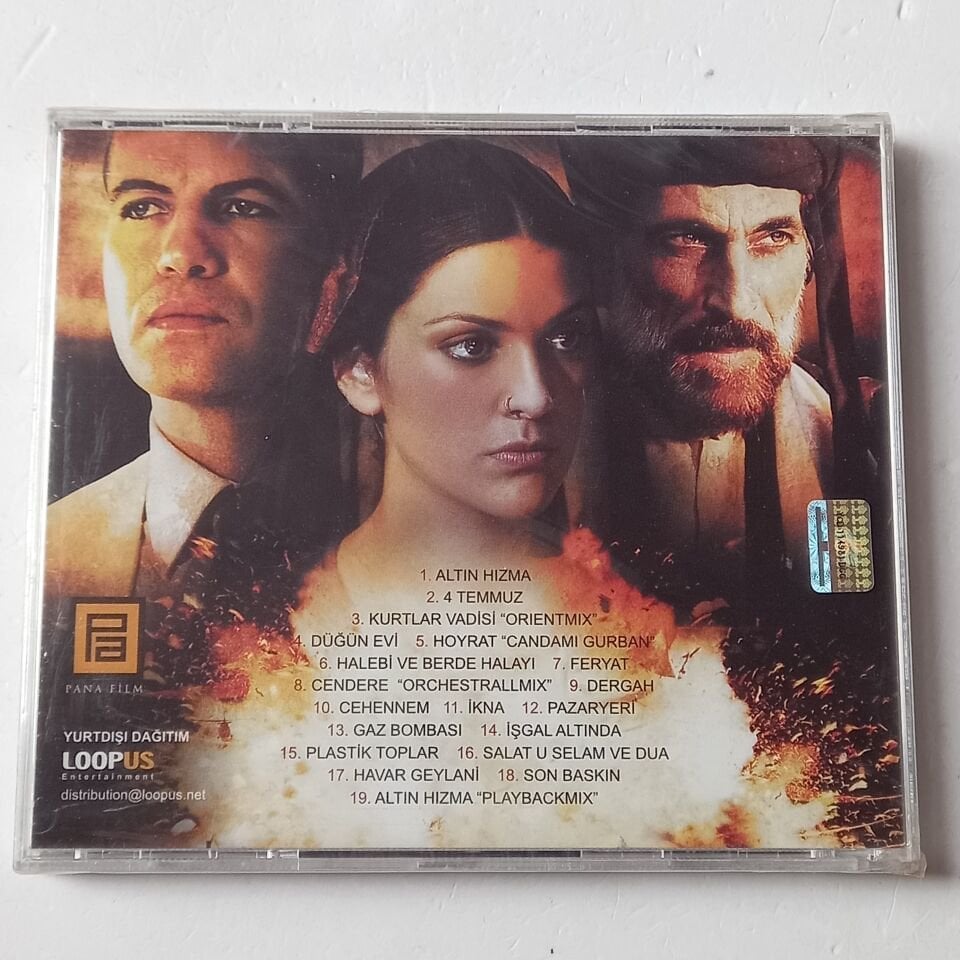 KURTLAR VADISI IRAK / FİLM MÜZİKLERİ - GÖKHAN KIRDAR (2006) - CD AMBALAJINDA SIFIR