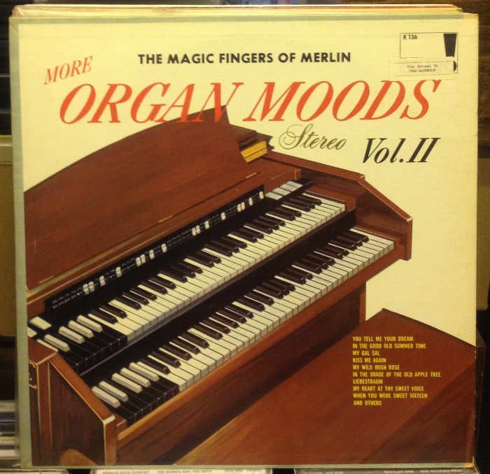 ORGAN MOODS VOL.II LP MAGIC FINGERS OF MERLIN