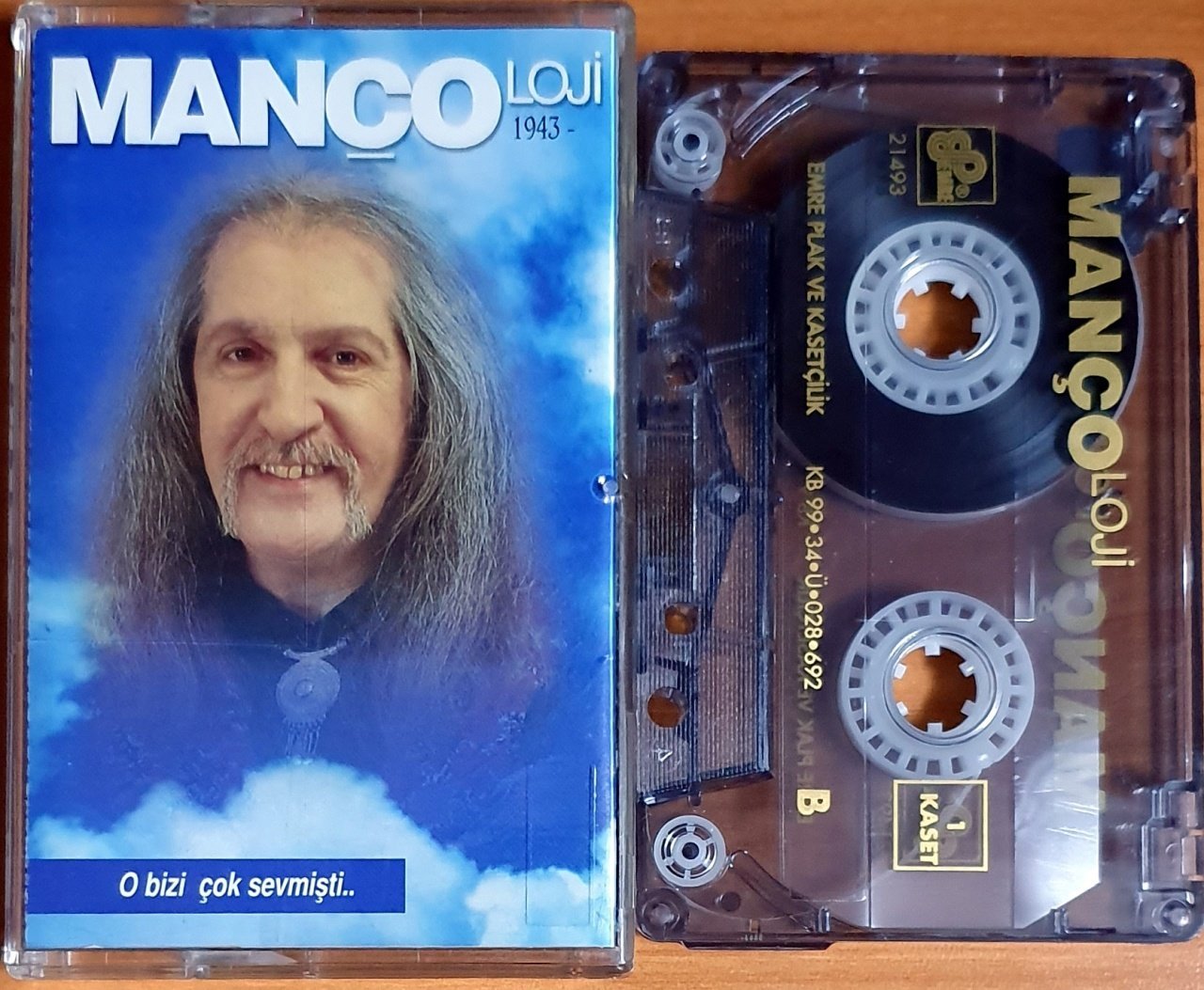 BARIŞ MANÇO - MANÇOLOJİ KASET 1 (1999) - KASET EMRE 2.EL