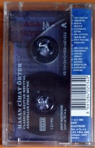 HASAN CİHAT ÖRTER - CLASSICAL GUITAR RECITAL / ANATOLIAN FOLK MUSIC (1994) - KASET SIFIR