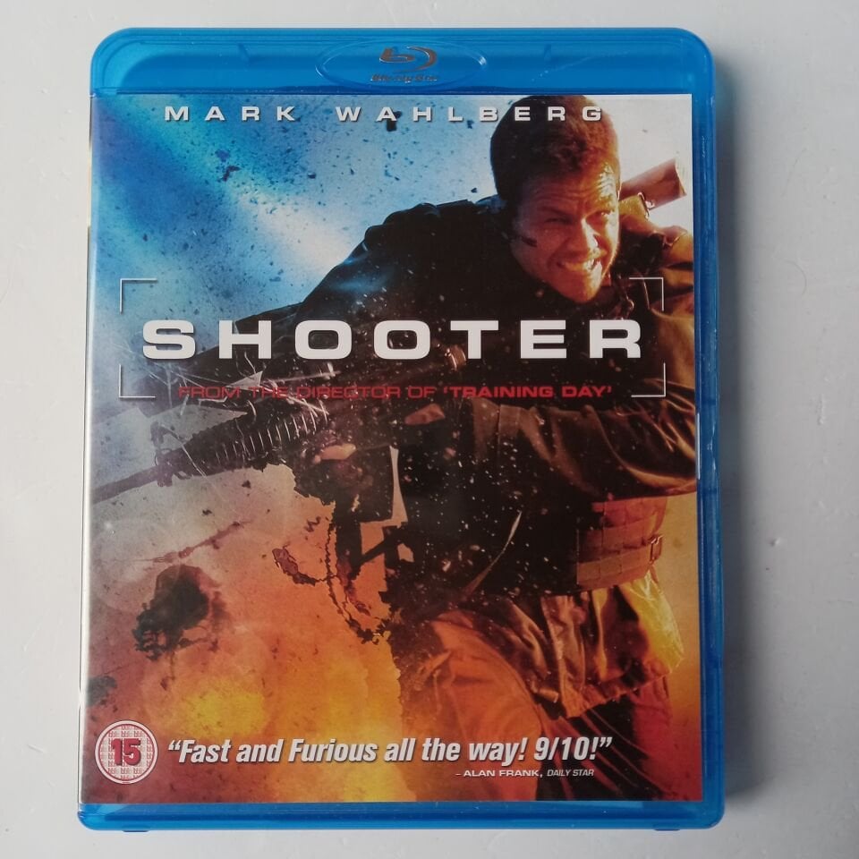 SHOOTER - MARK WAHLBERG -  BLU-RAY 2.EL