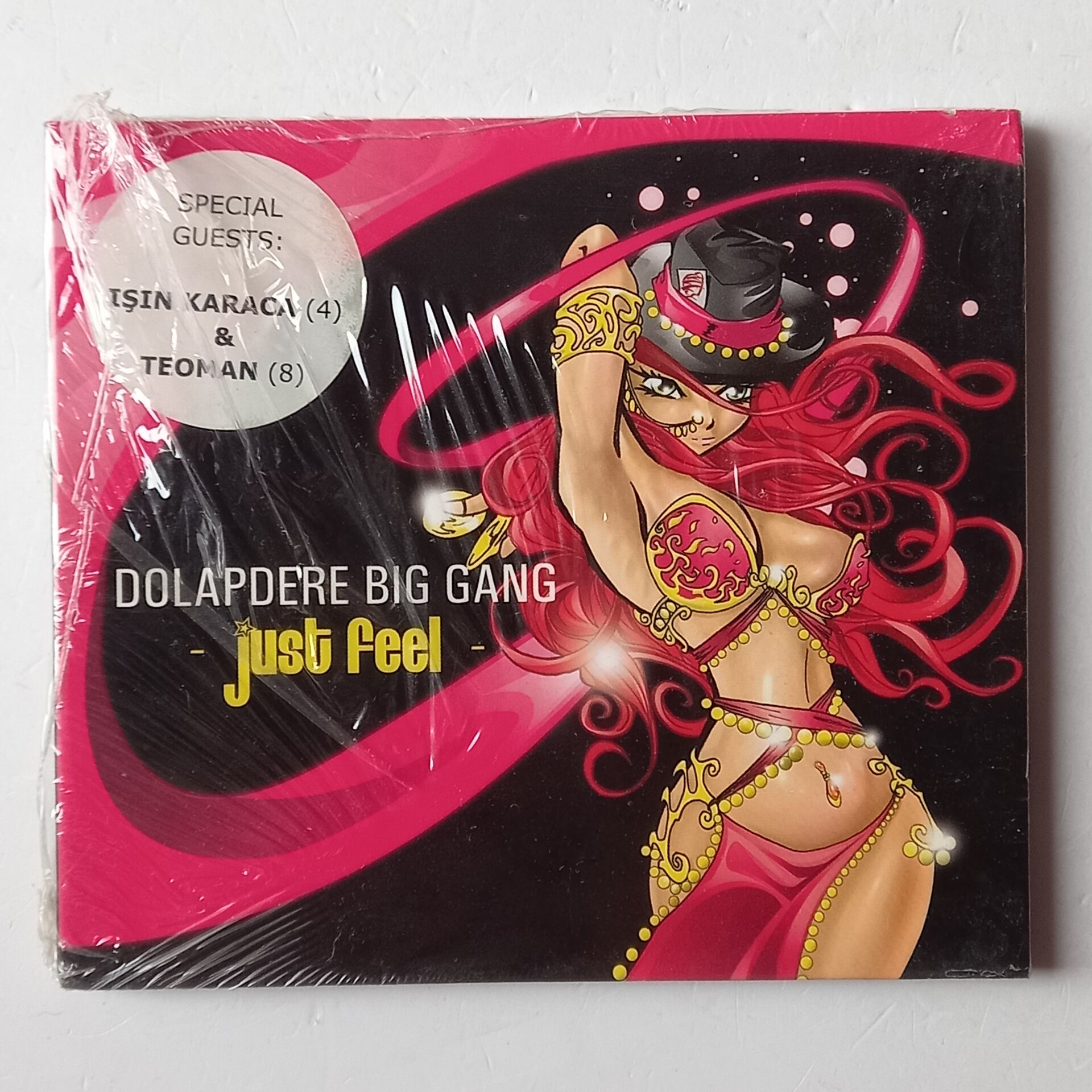 DOLAPDERE BIG GANG – JUST FEEL (2007) - CD DIGIPAK AMBALAJINDA SIFIR