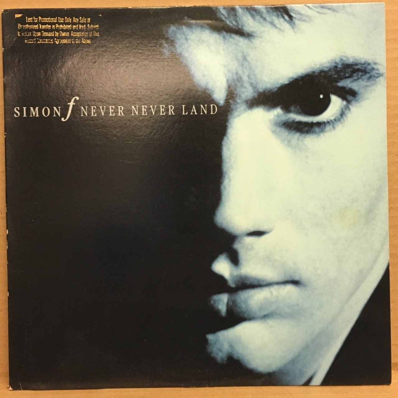 SIMON F - NEVER NEVER LAND 1987 2.EL PLAK PROMO