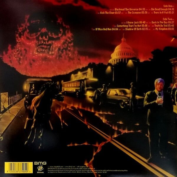 MEGADETH - THE SYSTEM HAS FAILED (2004) - LP 180GR 2019 EDITION SIFIR PLAK
