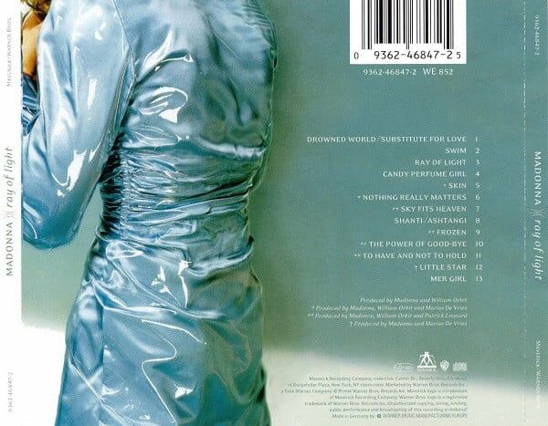MADONNA – RAY OF LIGHT (1998) - CD AMBALAJINDA SIFIR