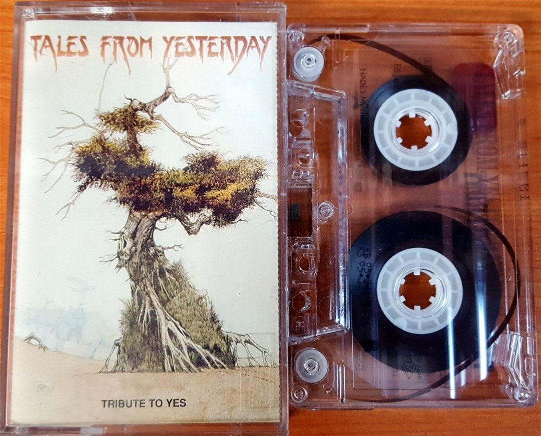 TALES FROM YESTERDAY - TRIBUTE TO YES (1995) HADES CASSETTE MADE IN TURKEY ''USED''