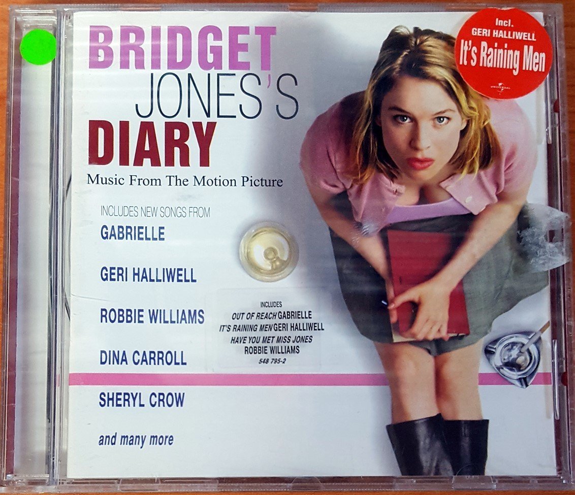 BRIDGET JONES'S DIARY OST / ARETHA FRANKLIN ROBBIE WILLIAMS SHERYL CROW (2001) CD 2.EL