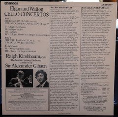 WALTON: CELLO CONCERTOS, RALPH KIRSHBAUM, THE SCOTTISH NATIONAL ORCHESTRA, ALEXANDER GIBSON - 2.EL PLAK