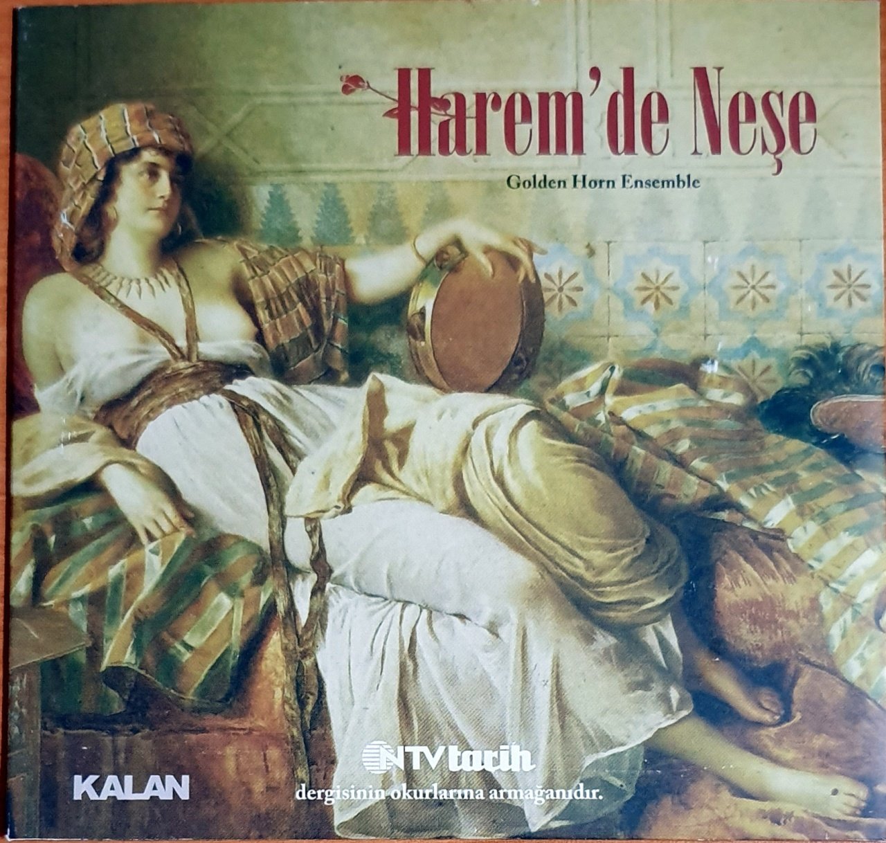 HAREM'DE NEŞE / GOLDEN HORN ENSEMBLE / NTV TARİH DERGİSİ PROMO CD 2.EL