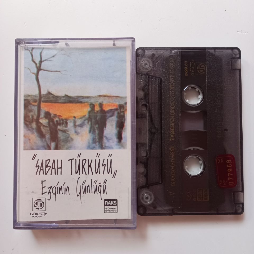 EZGİNİN GÜNLÜĞÜ - SABAH TÜRKÜSÜ (1989) - KASET 2.EL