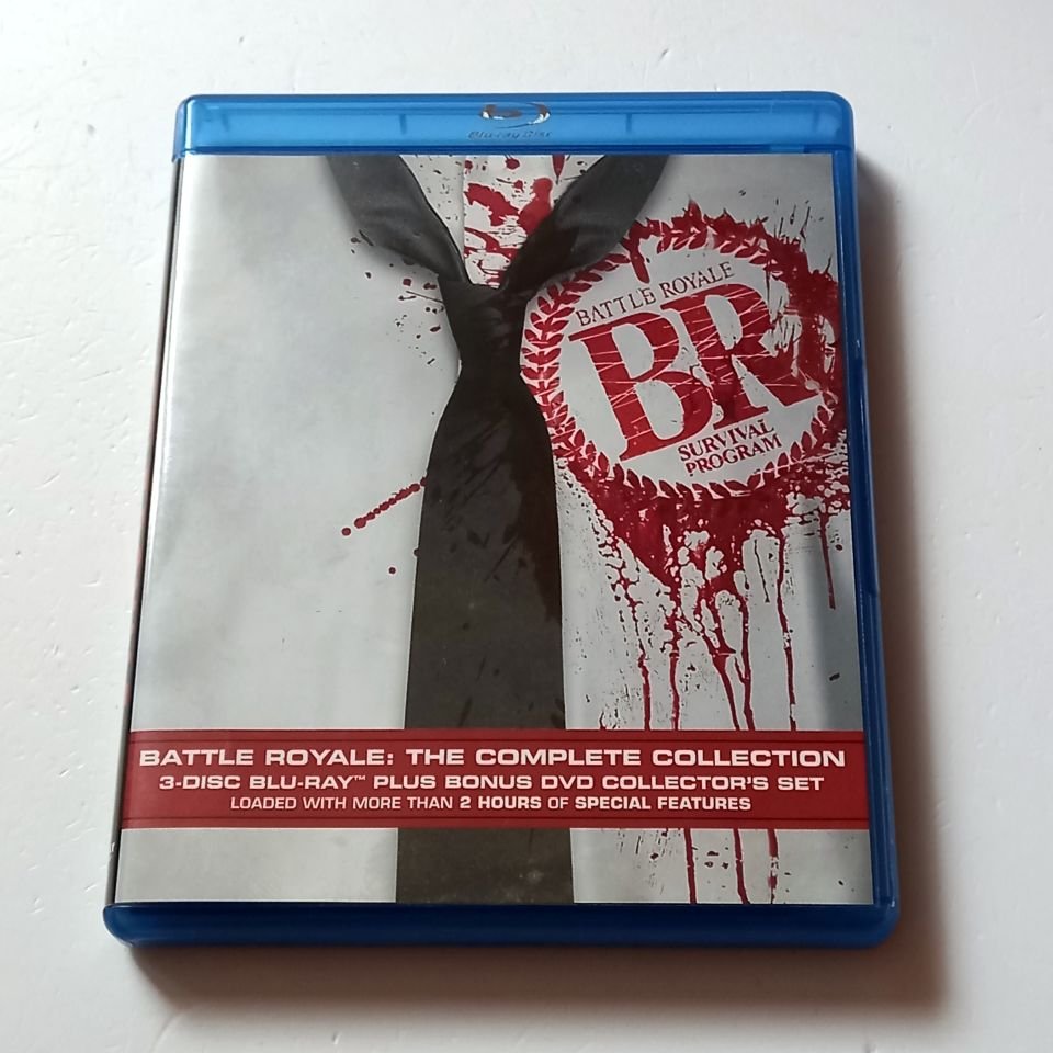 BATTLE ROYAL: THE COMPLETE COLLECTION - TATSUYA FUJIWARA, AKI MAEDA, BEAT TAKESHI - YÖN.: KINJI FUKASAKU - 3 DİSK BLU-RAY + DVD REGION A 2.EL TR ALTYAZI YOKTUR