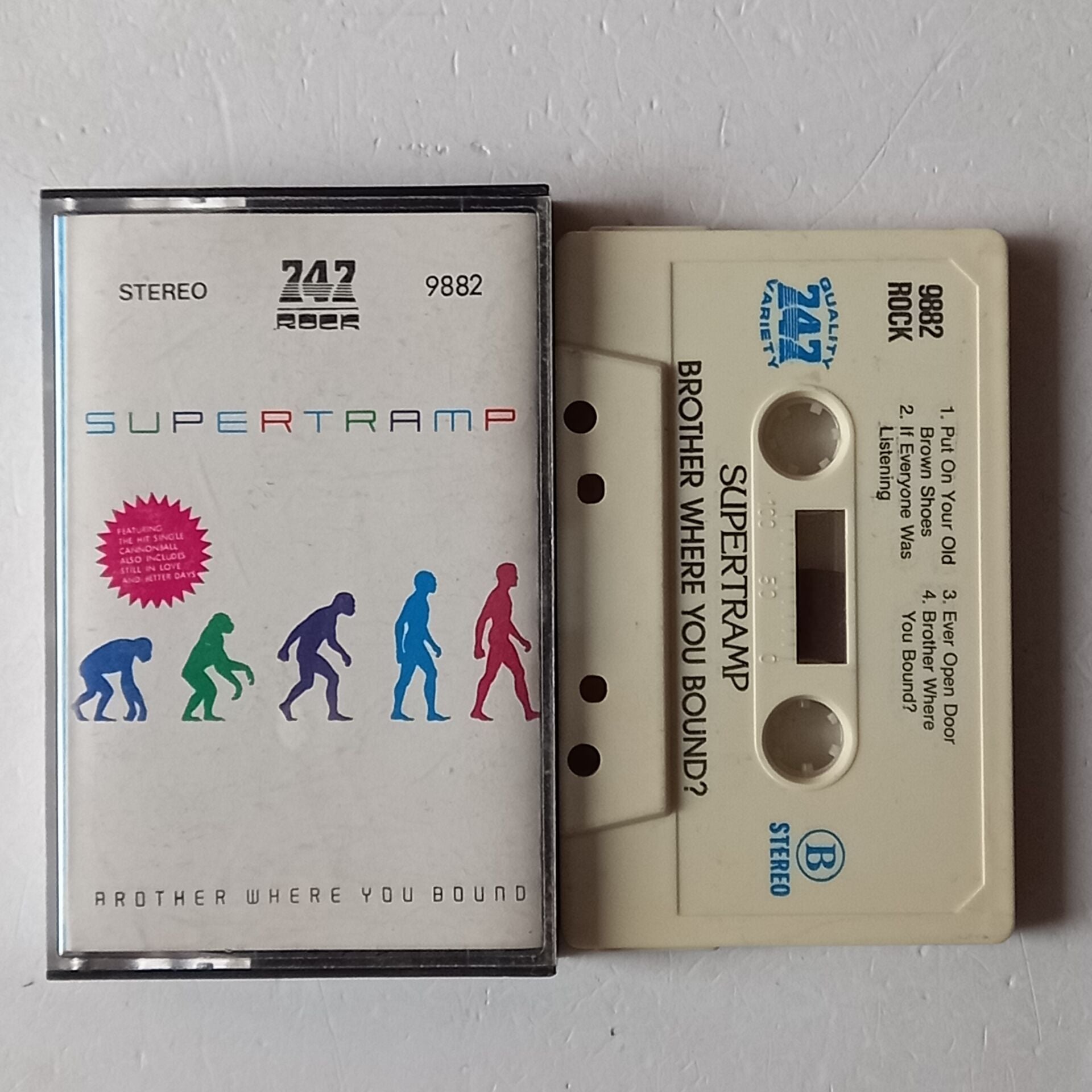 SUPERTRAMP - BROTHER WHERE YOU BOUND - KASET 2.EL