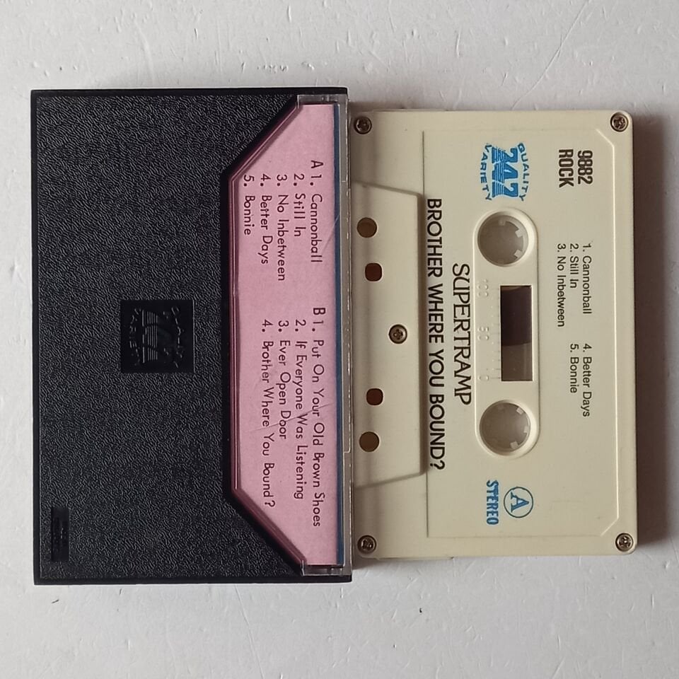 SUPERTRAMP - BROTHER WHERE YOU BOUND - KASET 2.EL
