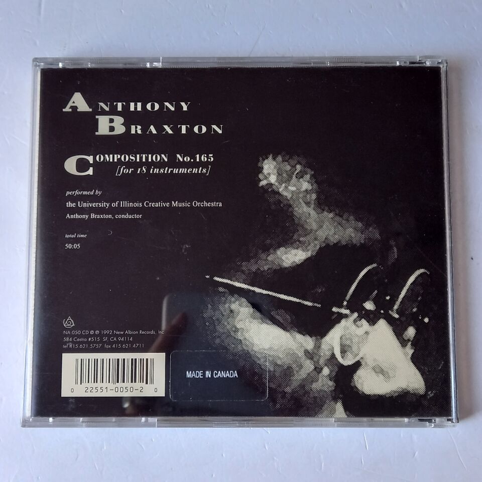 ANTHONY BRAXTON – COMPOSITION NO.165 / FOR 18 INSTRUMENTS (1992) - CD 2.EL