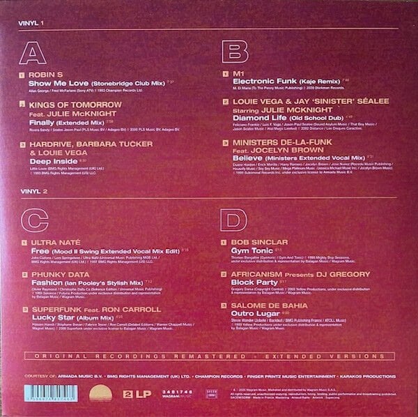 VARIOUS – IBIZA HOUSE / BOB SINCLAIR, ULTRA NATE, LOUIE VEGA, HARDRIVE (2025) - 2LP SIFIR PLAK
